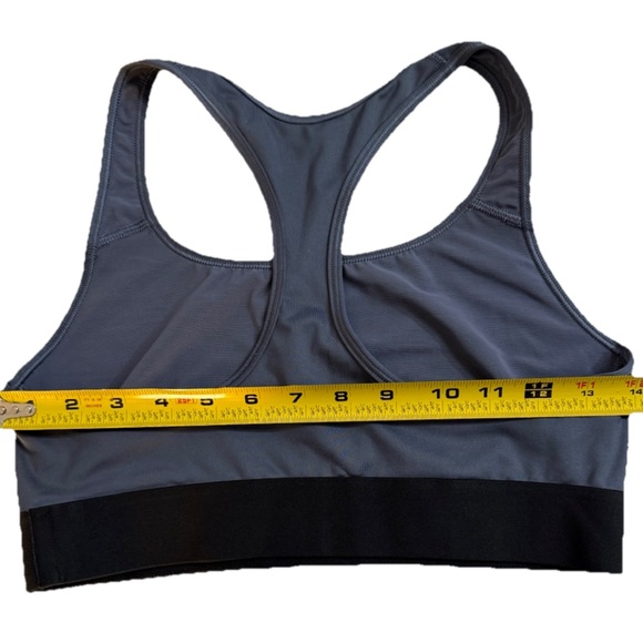 Victoria’s Secret VICTORIA SPORT Bra Women’s M Gray / Black Racerback Logo - Picture 4 of 6